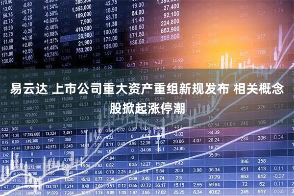 易云达 上市公司重大资产重组新规发布 相关概念股掀起涨停潮